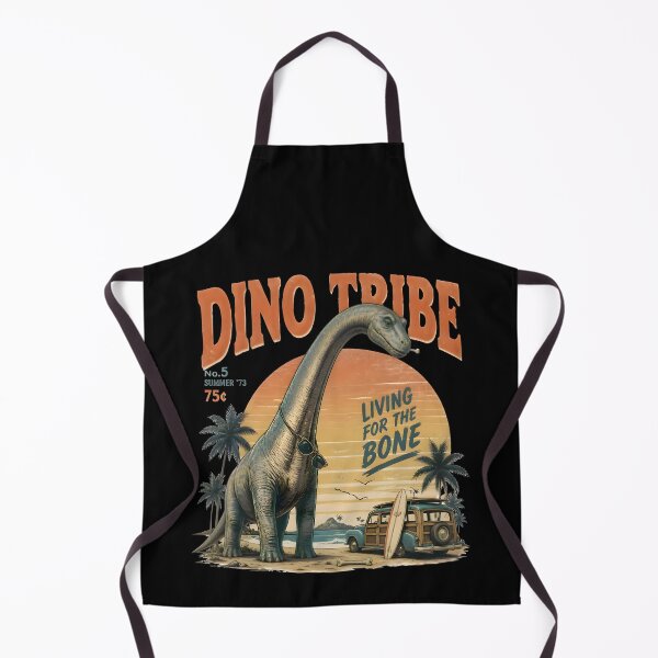 Item preview, Vintage Americana  Dinosaur Retro Beach T-Shirt | Surf Dino Graphic Tee designed and sold by PreeCha Art & Co..
