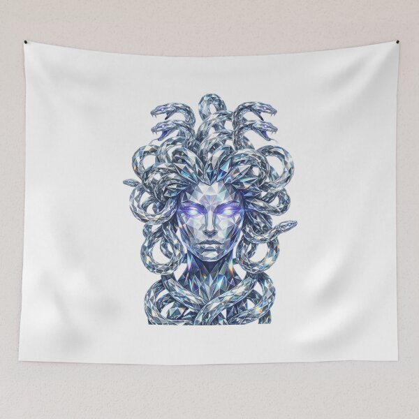 Item preview, Crystal Medusa Mythical Fantasy Artwork designed and sold by AndreaCCastro.