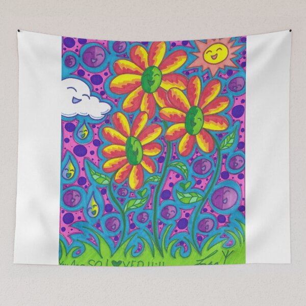 Item preview, Smiling Flowers designed and sold by LaraAvatar.