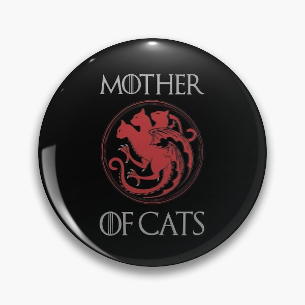 Item preview, Mother of Catss Targaryen Faux Sigil designed and sold by MinimalistMuses.