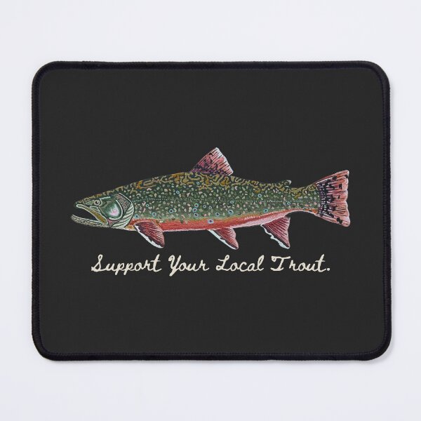 Item preview, Brook Trout Support Your Local Trout designed and sold by dagkryper.