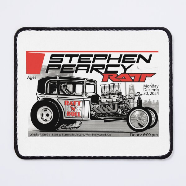Item preview, STEPHEN PEARCY of RATT Limited Edition Race Car Concert Poster 2024 designed and sold by Sepearcy.
