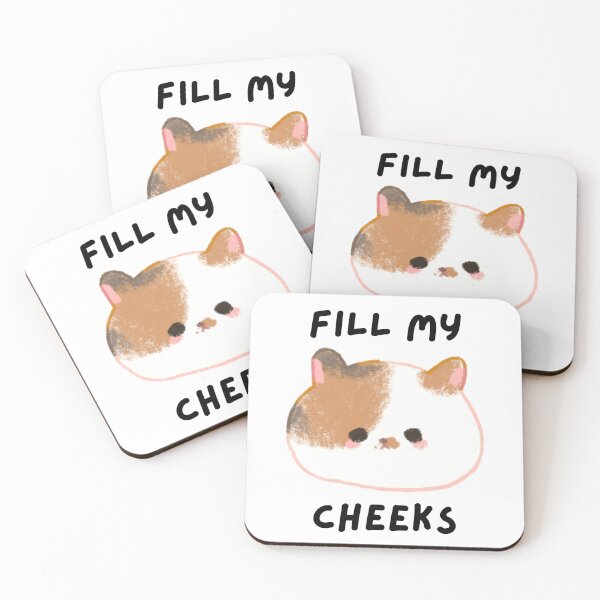 Item preview, Fill My Cheeks Hamster designed and sold by The Starving Fartist.