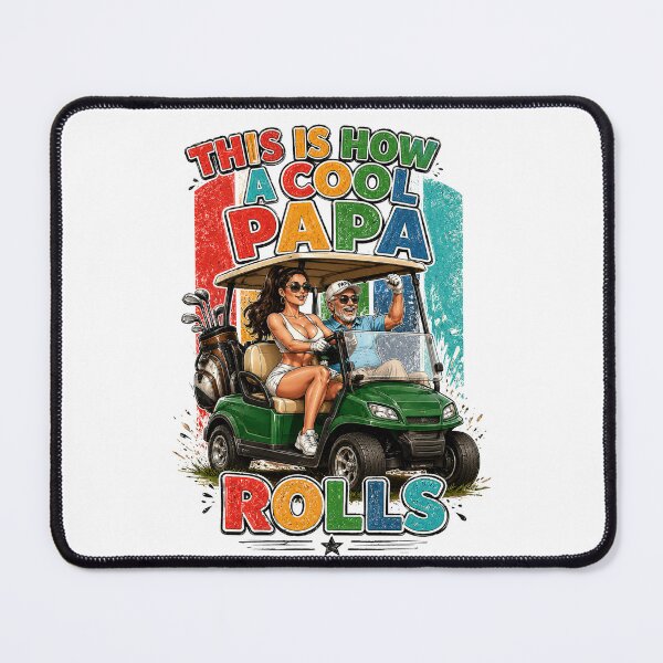 Item preview, This Is How A Cool Papa Rolls designed and sold by QuiteOrbit.