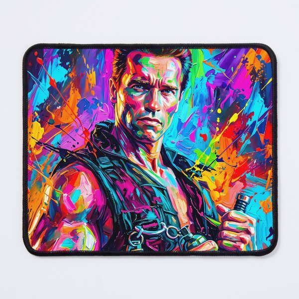 Item preview, Colorful Commando Action Portrait drawing designed and sold by ARTROGAN.