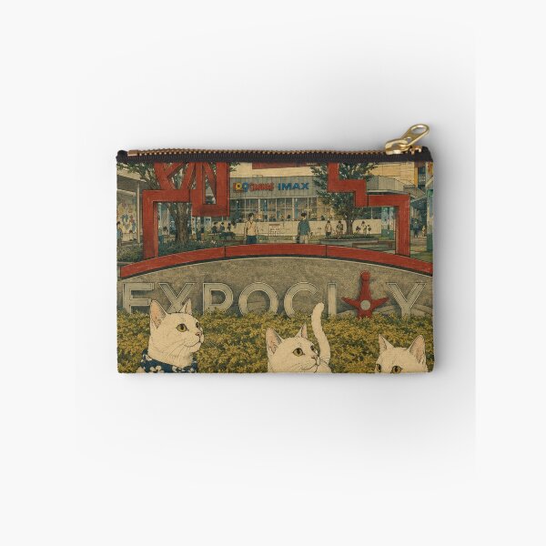 Item preview, Cats Visiting Expocity: A Modern Ukiyo-e Journey designed and sold by Komatoya.