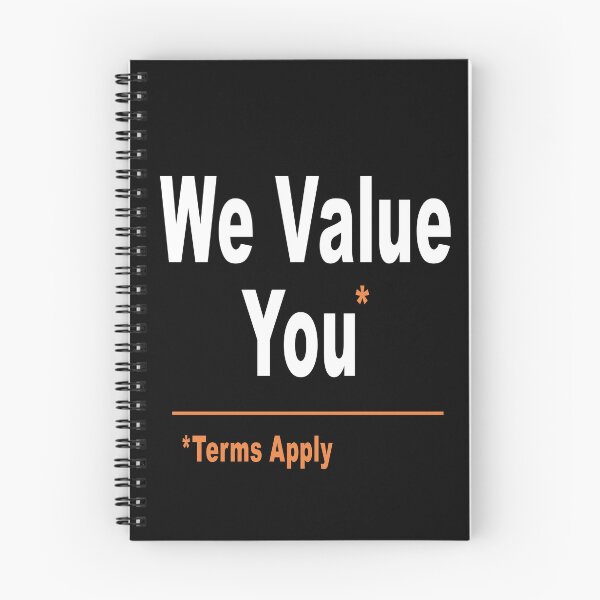 Item preview, We Value You Terms Apply designed and sold by karwilberevivalcollection.