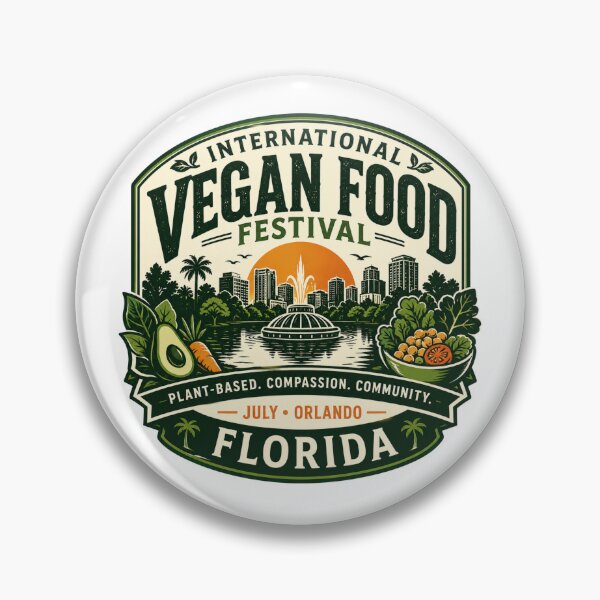 Item preview, International Vegan Food Festival Orlando designed and sold by Combat Skies.