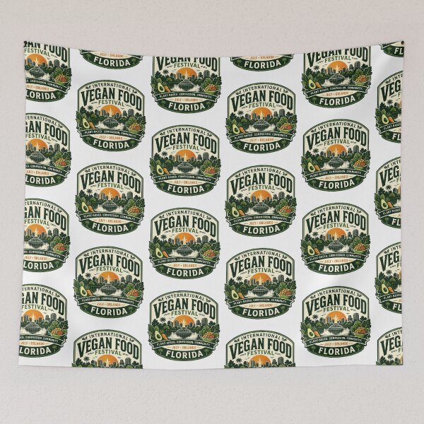Item preview, International Vegan Food Festival Orlando designed and sold by Combat Skies.