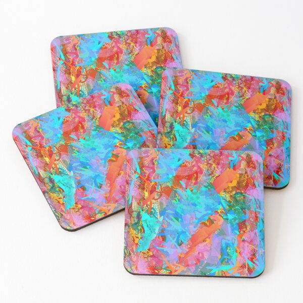 Item preview, Square Heart Abstract Wall Art Painting -  Modern Art designed and sold by CMooreWorx.