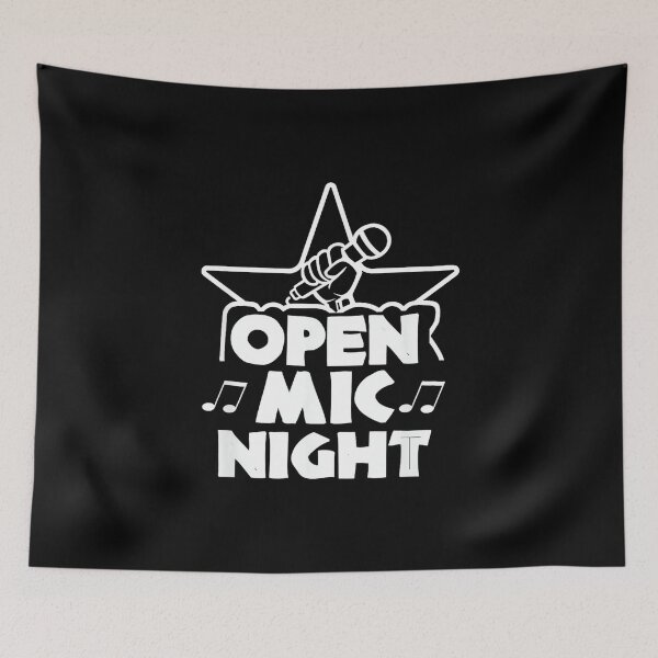 Artikelvorschau, Open Mic Night entworfen und verkauft von AnnUWatts.