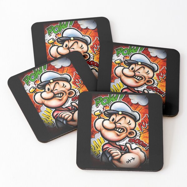 Item preview, Muscular Sailor Character Wearing Black Shirt and Captain designed and sold by Sich.