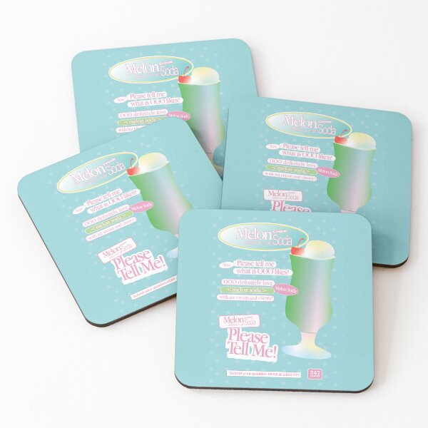Item preview, 247ROOM melon cream soda poster  designed and sold by glaciva.
