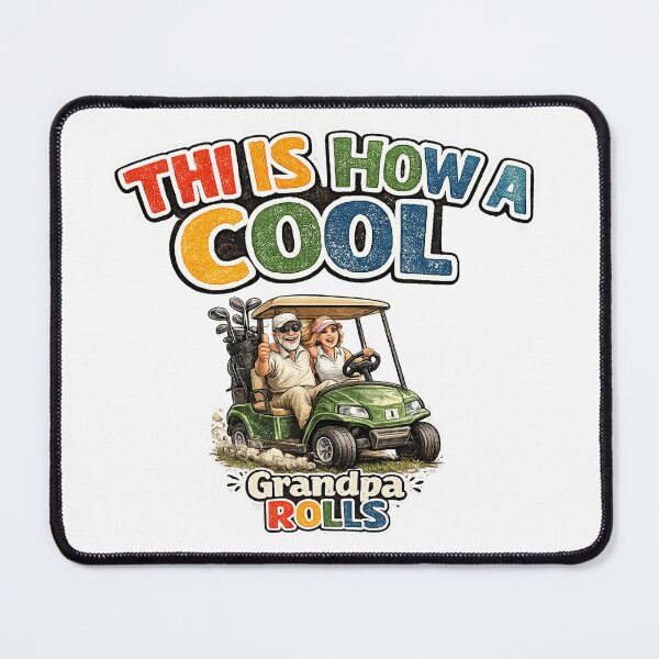 Item preview, This Is How A Cool Grandpa Rolls designed and sold by QuiteOrbit.