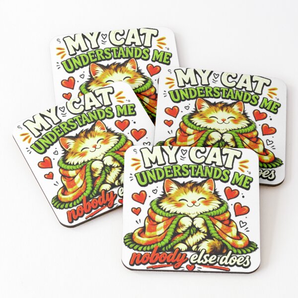Item preview, My Cat Understands Me designed and sold by caitlaincolors.