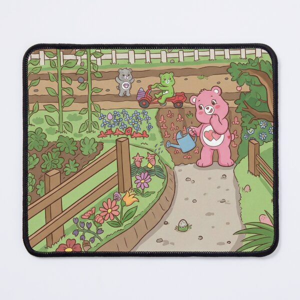 Item preview, Spirit Bear, Love-a-lot and Good Luck help farmer Planter Bear around Care Farm, care Bear cute bjørn designed and sold by BrynjáShop.