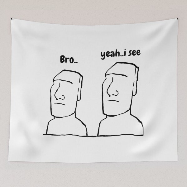 Item preview, Bro Yeah I See Funny Meme Comic T-Shirt Gift designed and sold by NamasShop.