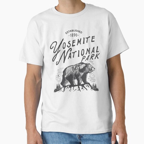 Item preview, Yosemite National Park Bear Yosemite Established 1890 designed and sold by YuliyaR.