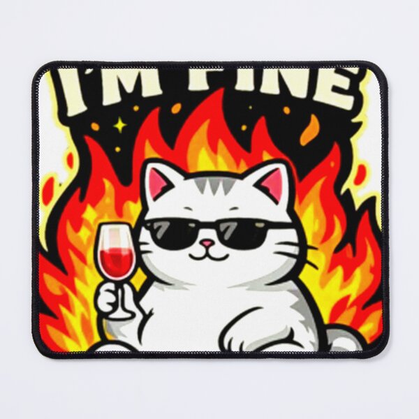 Item preview, Funny Cat designed and sold by caitlaincolors.