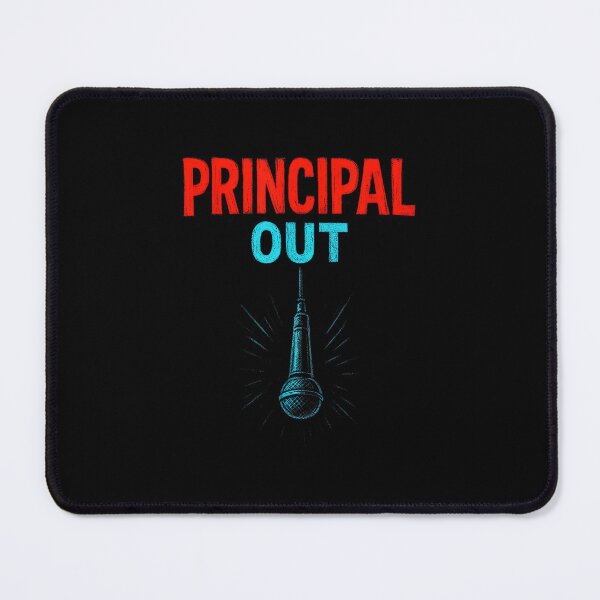 Item preview, Principal Out - Retirement Mic Drop Vintage designed and sold by AnnUWatts.
