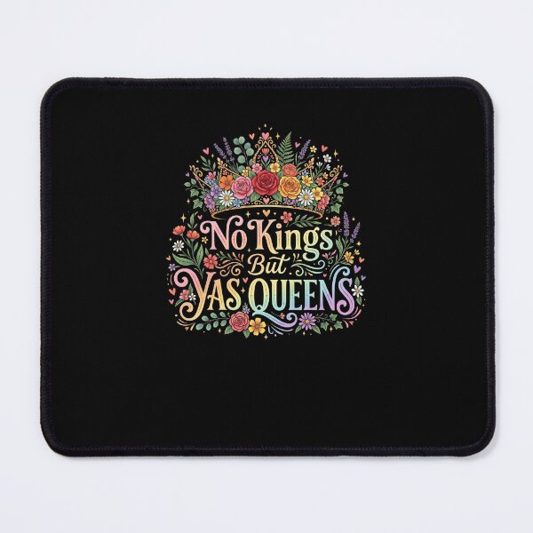 Item preview, No Kings But Yas Queens Floral Crown designed and sold by snowry.