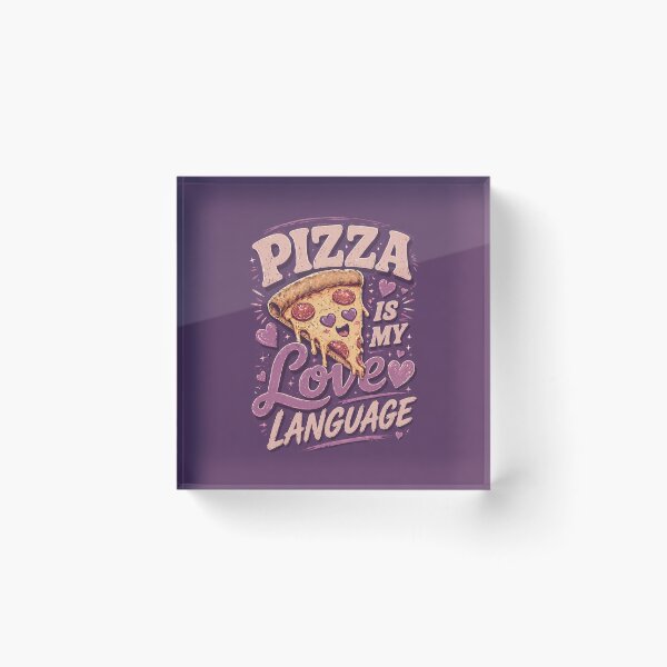 Item preview, Pizza Is My Love Language designed and sold by RebenCantik.