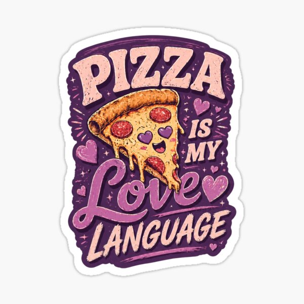 Item preview, Pizza Is My Love Language designed and sold by RebenCantik.