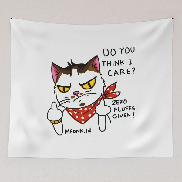 Item preview, Grumpy Cat Middle Finger designed and sold by Katiesfunn.
