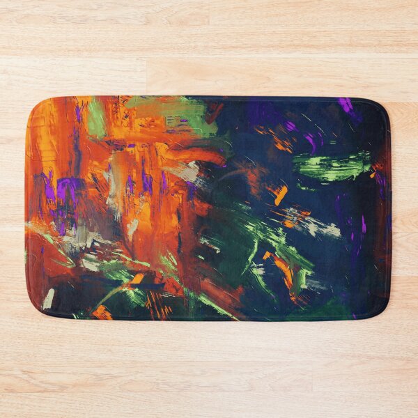 Item preview, Dramatic Textured Oil Painting Abstract Design designed and sold by L&L.