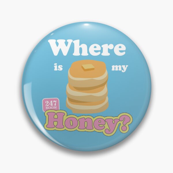 Item preview, 247ROOM pancakes honey poster  designed and sold by glaciva.