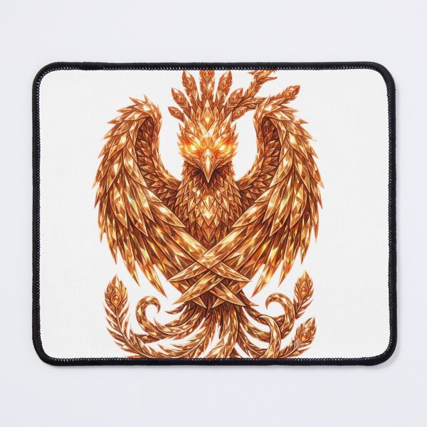 Item preview, Crystal Phoenix Rising Fantasy Artwork designed and sold by AndreaCCastro.