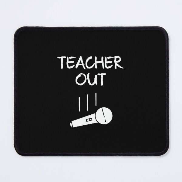 Item preview, Retired Teacher Out Mic Drop Retirement End Of School Year designed and sold by AnnUWatts.