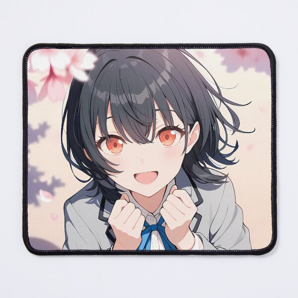 Item preview, Umi Asanagi Second Prettiest Girl Cherry Blossom School Smile designed and sold by justnickthings.