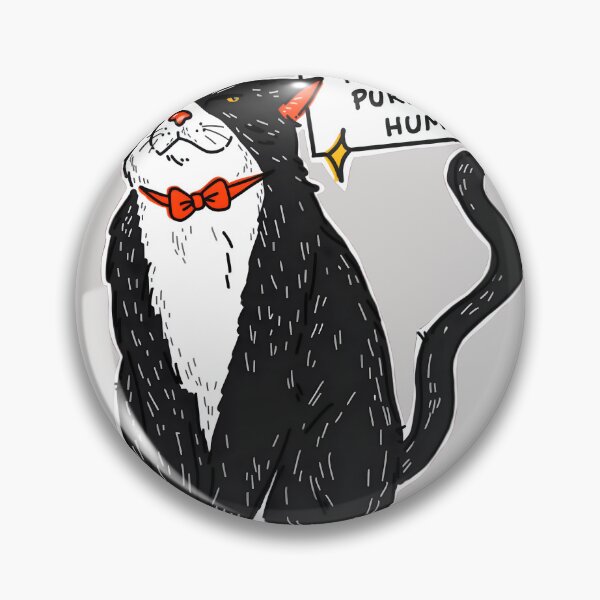 Item preview, Sassy Tuxedo Cat Compliment designed and sold by Katiesfunn.
