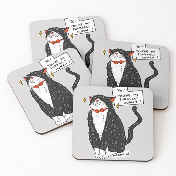 Item preview, Sassy Tuxedo Cat Compliment designed and sold by Katiesfunn.