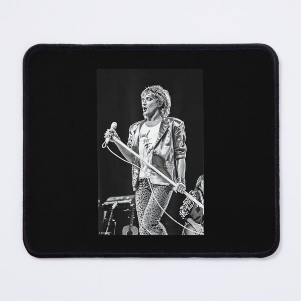 Item preview, Rod Stewart Live Mic Stand Pose Faces by Allan Ballard designed and sold by AnnUWatts.
