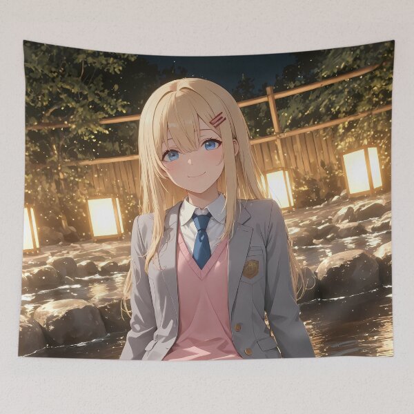 Item preview, Yuu Amami Kura Nika Lantern River Smile designed and sold by justnickthings.
