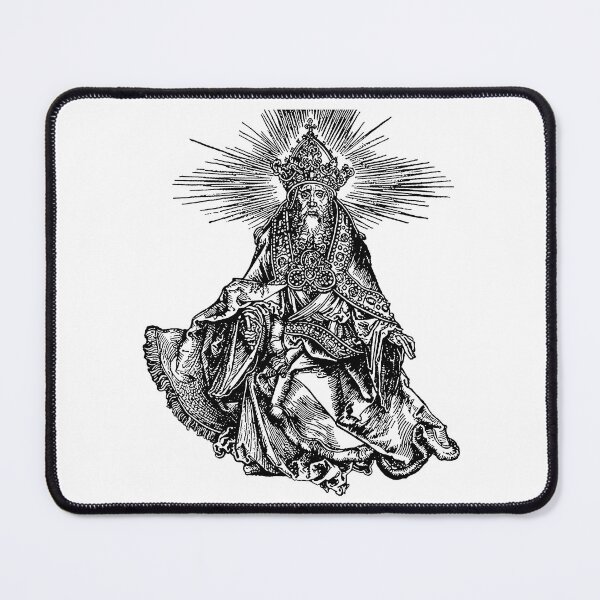 Item preview, God from the biblical illustration of Revelation 13 by Albrect Dürer 1496–1498 designed and sold by Hedrin.