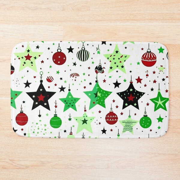 Item preview, Christmas Colorful Decorations And Xmas Stars Festive Pattern designed and sold by DEC02.