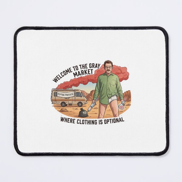 Item preview, Welcome to the Gray Market Breaking Bad Peptide Parody designed and sold by evlmpire.