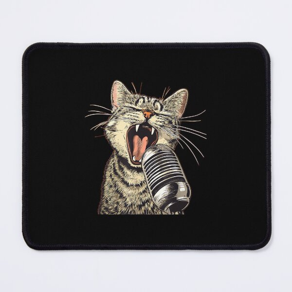 Item preview, Singing Cat with Karaoke Mic Costume designed and sold by AnnUWatts.