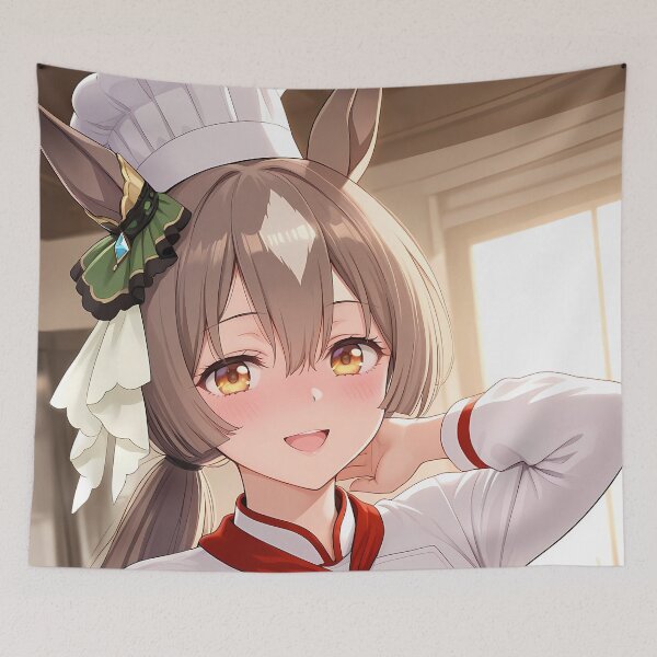Item preview, Satono Diamond Uma Musume Chef Smile Warm Kitchen Morning designed and sold by justnickthings.
