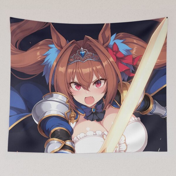 Item preview, Daiwa Scarlet Uma Musume Pretty Derby Royal Knight Charge designed and sold by justnickthings.