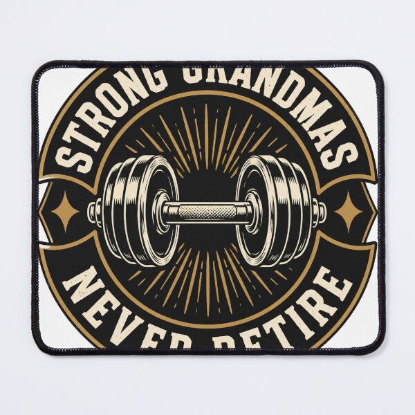 Item preview, Strong Grandmas Never Retire Funny Fitness Gym designed and sold by Digistore1221.