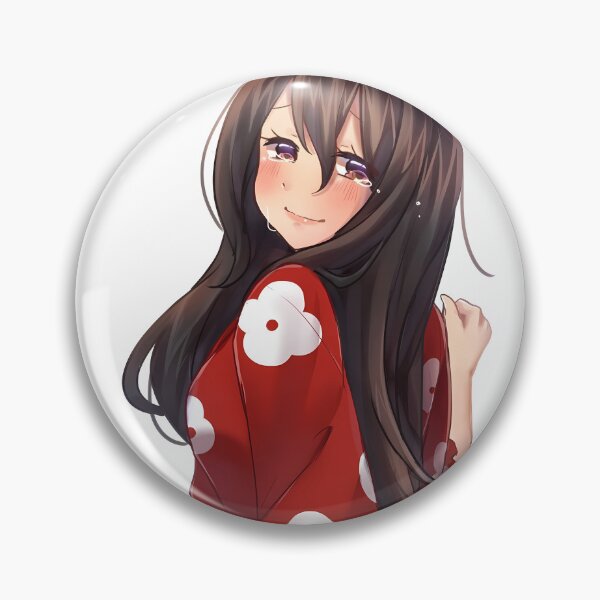 Item preview, Mio Dororo Red Kimono Soft Smile Anime Girl designed and sold by MicaheHaffner.