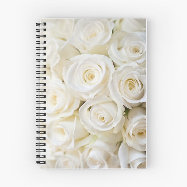 Item preview, Romantic White Roses, Beautiful Flowers designed and sold by newburyboutique.