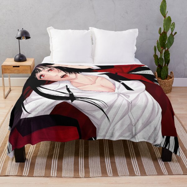 Item preview, Yumeko Jabami Kakegurui Compulsive Gambler Red Uniform Dynamic Pose designed and sold by MicaheHaffner.