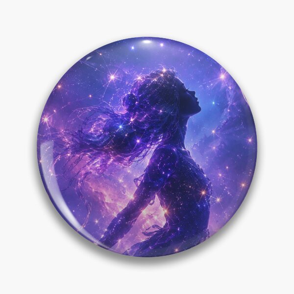 Item preview, Cosmic Galaxy Girl Aesthetic designed and sold by LiliMarieStudio.