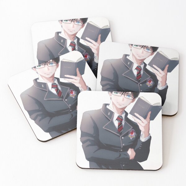 Aperçu de l'œuvre Yukio Okumura Blue Exorcist Gentle Book Smile créée et vendue par MicaheHaffner.