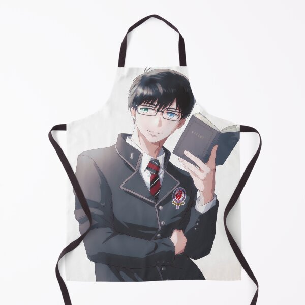 Item preview, Yukio Okumura Blue Exorcist Gentle Book Smile designed and sold by MicaheHaffner.